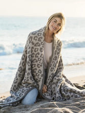 Load image into Gallery viewer, Leopard Print Ultra-Soft Throw Blanket 50" W x 60" L (3 Colors) [Online Only]
