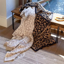 Load image into Gallery viewer, Leopard Print Ultra-Soft Throw Blanket 50" W x 60" L (3 Colors) [Online Only]

