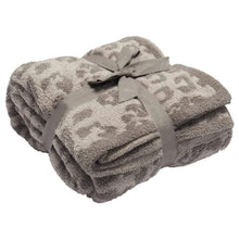 Load image into Gallery viewer, Leopard Print Ultra-Soft Throw Blanket 50" W x 60" L (3 Colors) [Online Only]

