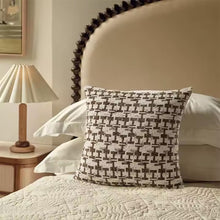 Load image into Gallery viewer, Chenille Jacquard Decorative Filled Throw Pillow 18" W X 18" L [Online Only]
