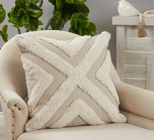 Load image into Gallery viewer, Tufted Design Cotton Decorative Throw Pillow [Online Only]
