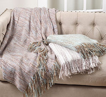 Load image into Gallery viewer, Faux Mohair Shabby Chic Throw Blanket, 50"x60" [Online Only]
