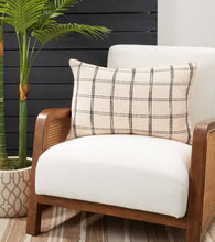 Load image into Gallery viewer, Stitched Checkered Cotton Decorative Throw Pillow 20" W x 20" L [Online Only]
