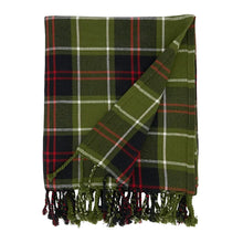 Load image into Gallery viewer, Rustic Plaid Tassel Cotton Throw Blanket 50" W x 60" L [Online Only]
