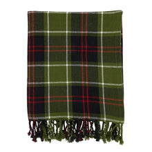Load image into Gallery viewer, Rustic Plaid Tassel Cotton Throw Blanket 50" W x 60" L [Online Only]
