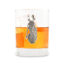 Load image into Gallery viewer, Golf Bag Double Old Fashioned Glass
