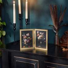 Load image into Gallery viewer, Moody Florals Hinged Frame Art
