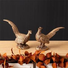 Load image into Gallery viewer, Gold Pheasant Figurine (2 Styles)
