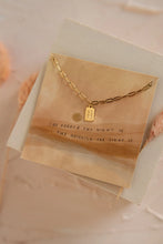 Load image into Gallery viewer, True Light Mini Tag Necklace
