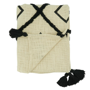 Diamond Tufted Throw