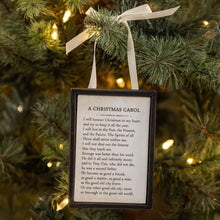 Load image into Gallery viewer, A Christmas Carol Sign Ornament
