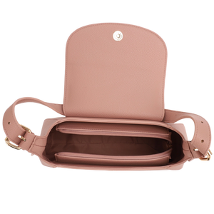 Nancy Shoulder Bag with Flap Closure (Various Colors)
