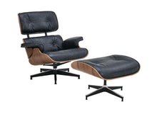 Load image into Gallery viewer, Luxury Lounge / Office Chair with Ottoman – Top Grain Leather [Online Only]

