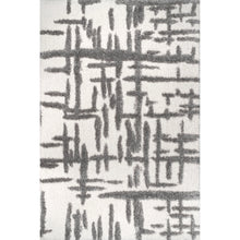 Load image into Gallery viewer, 4x6 Lydia High Low Modern Soft Shaggy Area Rug
