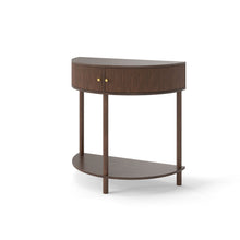 Load image into Gallery viewer, Demi Lune Console Table With 2 Storage Drawers [Online Only]
