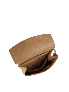 Tan Convertible Backpack and Shoulder