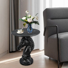 Load image into Gallery viewer, Horse Head Accent Table Animal Statue End Table [Online Only]
