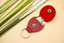 Load image into Gallery viewer, Leather Guitar Pick Holder and Keychain Organizer
