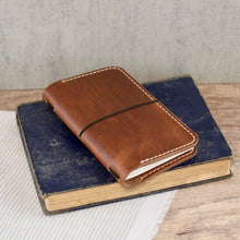 Load image into Gallery viewer, Pocket Leather Notebook
