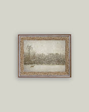 Load image into Gallery viewer, Winter Fawn Framed Antique Art (Various Sizes)
