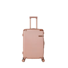 Load image into Gallery viewer, Rose Gold 4-Piece Hard ABS Luggage Set with 360° Dual Rotating Wheels [Online Only]
