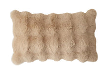 Load image into Gallery viewer, Fennco Styles Luxury Faux Fur Decorative Filled Throw Pillow 18" W x 18" L [Online Only]
