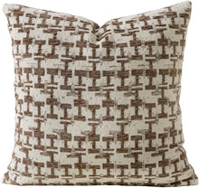 Load image into Gallery viewer, Chenille Jacquard Decorative Filled Throw Pillow 18" W X 18" L [Online Only]
