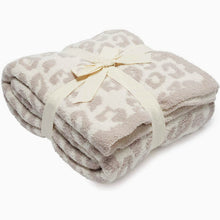 Load image into Gallery viewer, Leopard Print Ultra-Soft Throw Blanket 50" W x 60" L (3 Colors) [Online Only]
