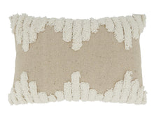 Load image into Gallery viewer, Triangle Tufted Cotton Decorative Lumbar Throw Pillow [Online Only]
