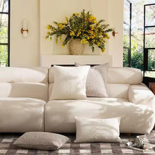 Load image into Gallery viewer, Chenille Bouclé-Style Filled Throw Pillow 12" W X 20" L [Online Only]
