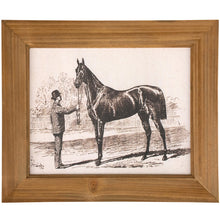 Load image into Gallery viewer, Horse Sketch Framed Wall Art 12 x 10
