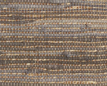 Load image into Gallery viewer, Woven Chindi Striped Jute Cotton Decorative Throw Pillow [Online Only]
