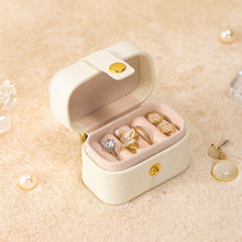 Load image into Gallery viewer, Solid Color Portable Earring Storage Box (Various Colors)
