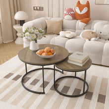 Load image into Gallery viewer, Round Nesting Coffee Tables (Set of 2) [Online Only]
