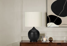 Load image into Gallery viewer, Black Ceramic Table Lamp [Online Only]
