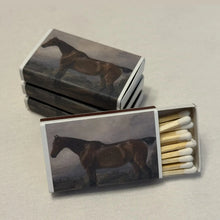 Load image into Gallery viewer, Vintage Style Brown Horse Match Box

