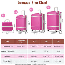 Load image into Gallery viewer, Hardshell Luggage Sets 4 Pieces (Various Colors) [Online Only]
