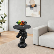 Load image into Gallery viewer, Horse Head Accent Table Animal Statue End Table [Online Only]

