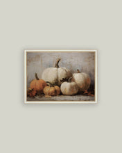 Load image into Gallery viewer, Vintage Pumpkins Framed Antique Art (3 Sizes)
