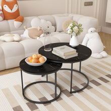 Load image into Gallery viewer, Round Nesting Coffee Tables (Set of 2) [Online Only]
