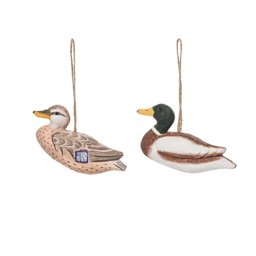 Mallard Duck Wood Ornament (2 Styles)
