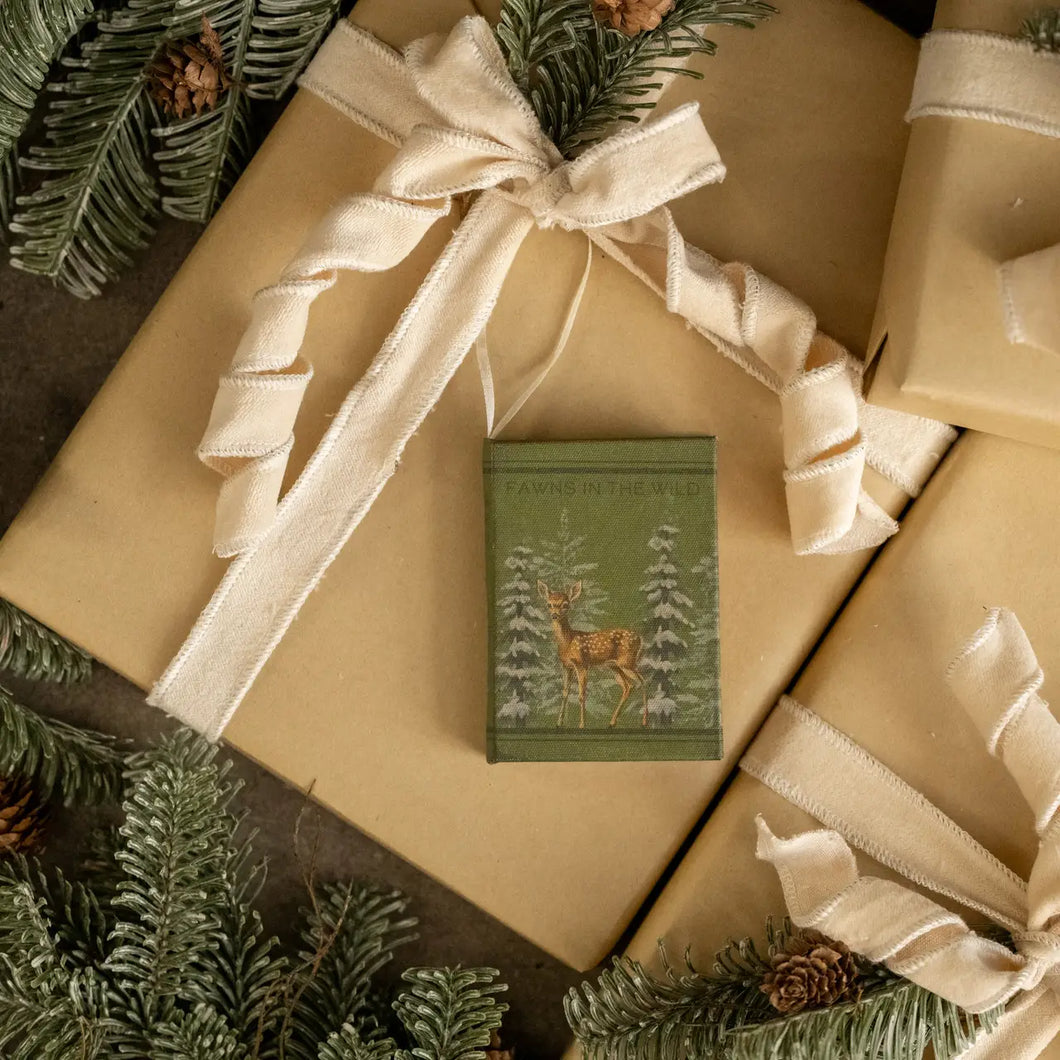Fawns in the Wild Journal Ornament
