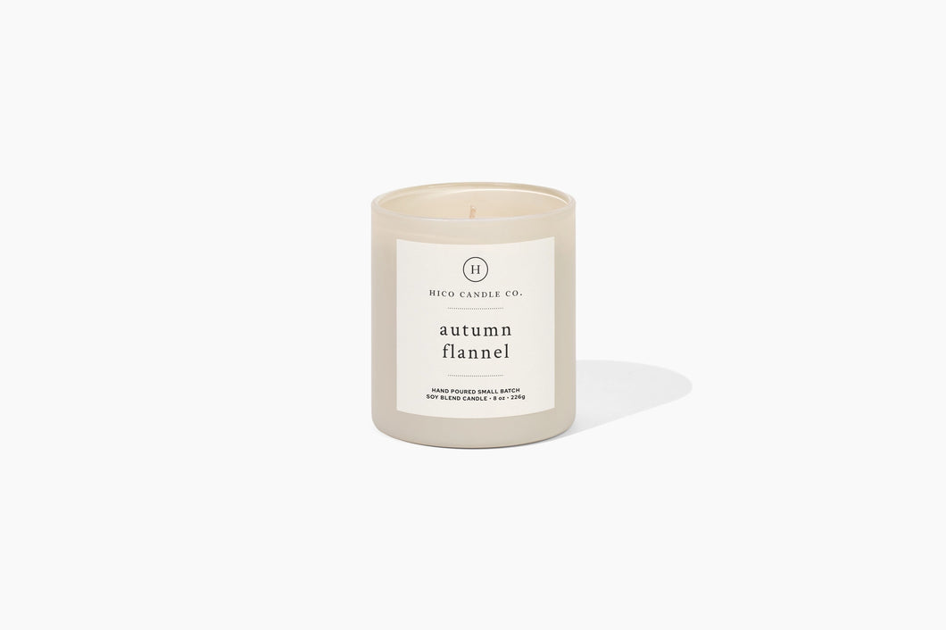 Autumn Flannel Candle