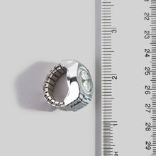 Load image into Gallery viewer, Stainless Steel Heart Shaped Ring Watch
