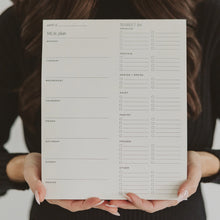 Load image into Gallery viewer, Weekly Meal Plan Notepad
