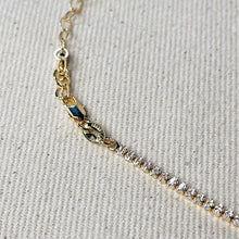 Load image into Gallery viewer, 18k Gold Filled Marquise Tennis Necklace
