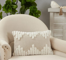 Load image into Gallery viewer, Triangle Tufted Cotton Decorative Lumbar Throw Pillow [Online Only]
