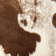 Load image into Gallery viewer, Rustic Faux Fur Cow Hide 18 x 18 Inch Decorative Throw Pillow with Case &amp; Insert [Online Only]
