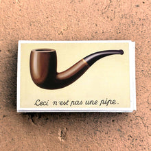 Load image into Gallery viewer, This Is Not a Pipe Magritte Matchbox
