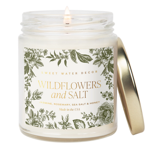Wildflowers and Salt 9 oz Soy Candle